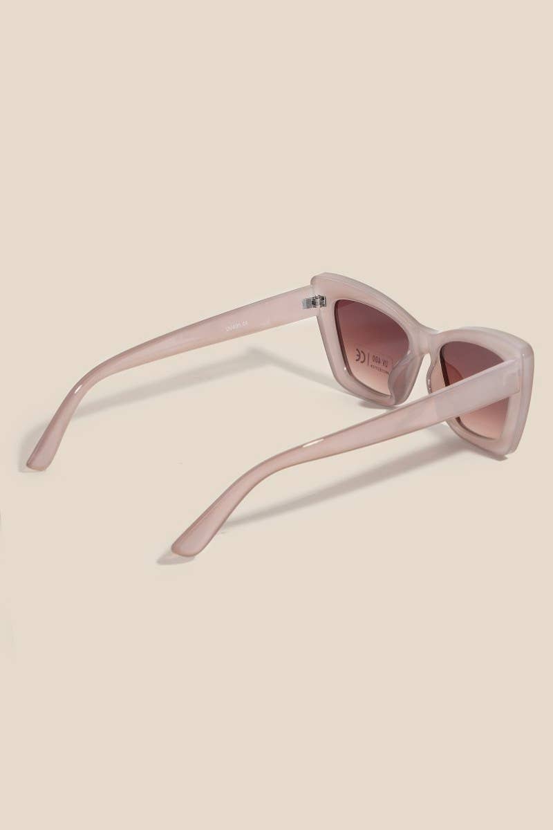 Thick Frame Cat Eye Sunglasses Set: ASSORTED