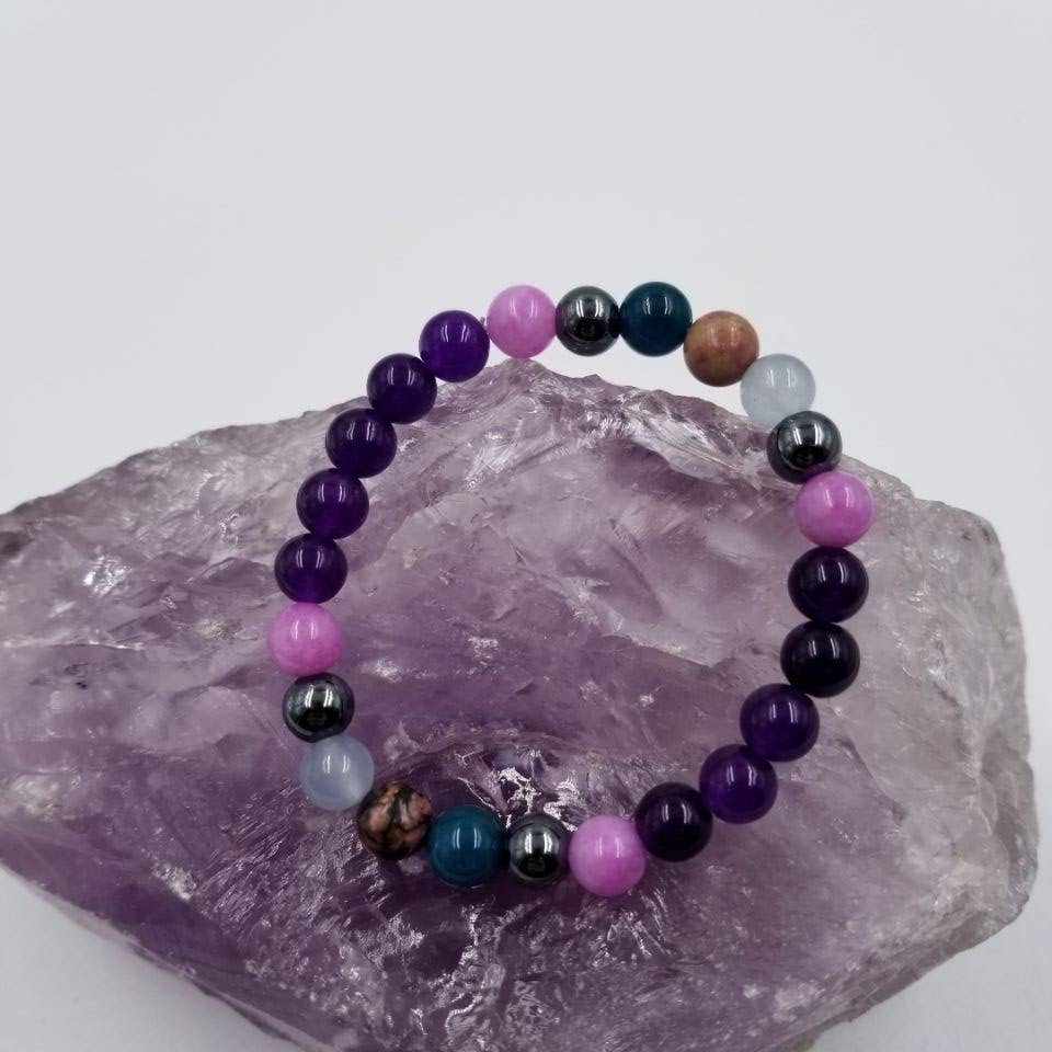 Gemstone Chakra Stone Beaded Bracelet
