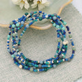 Ocean Blues Stretch Bracelet Set