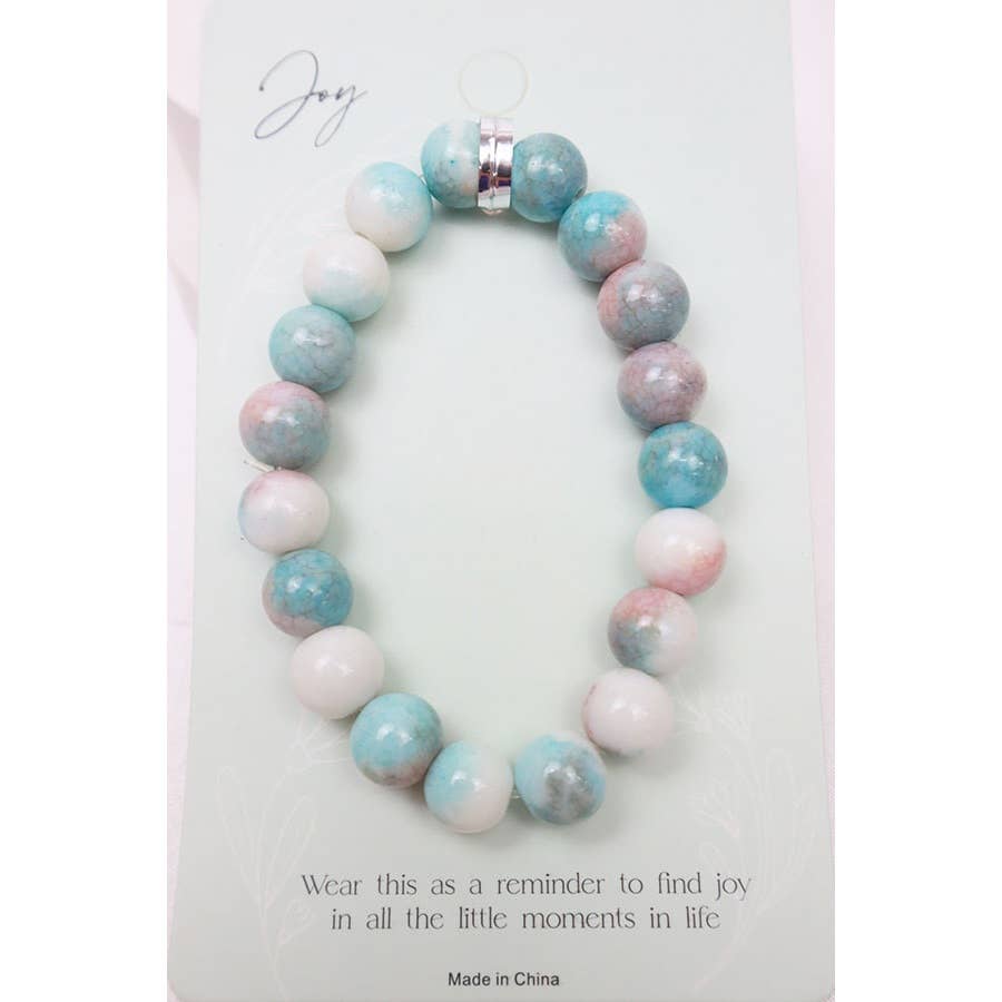 Inspirational Healing Stone Bracelets: MIX COLOR