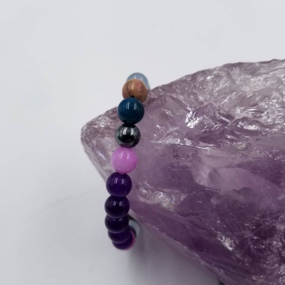 Gemstone Chakra Stone Beaded Bracelet