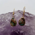Emperor Stone Teardrop Earrings