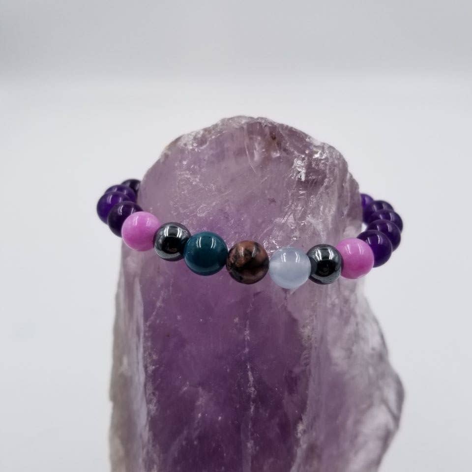 Gemstone Chakra Stone Beaded Bracelet